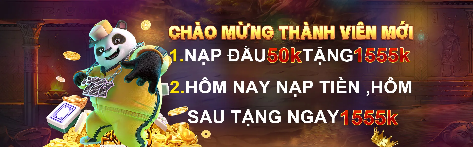 Thưởng chào mừng 100% cho thành viên mới okking cc